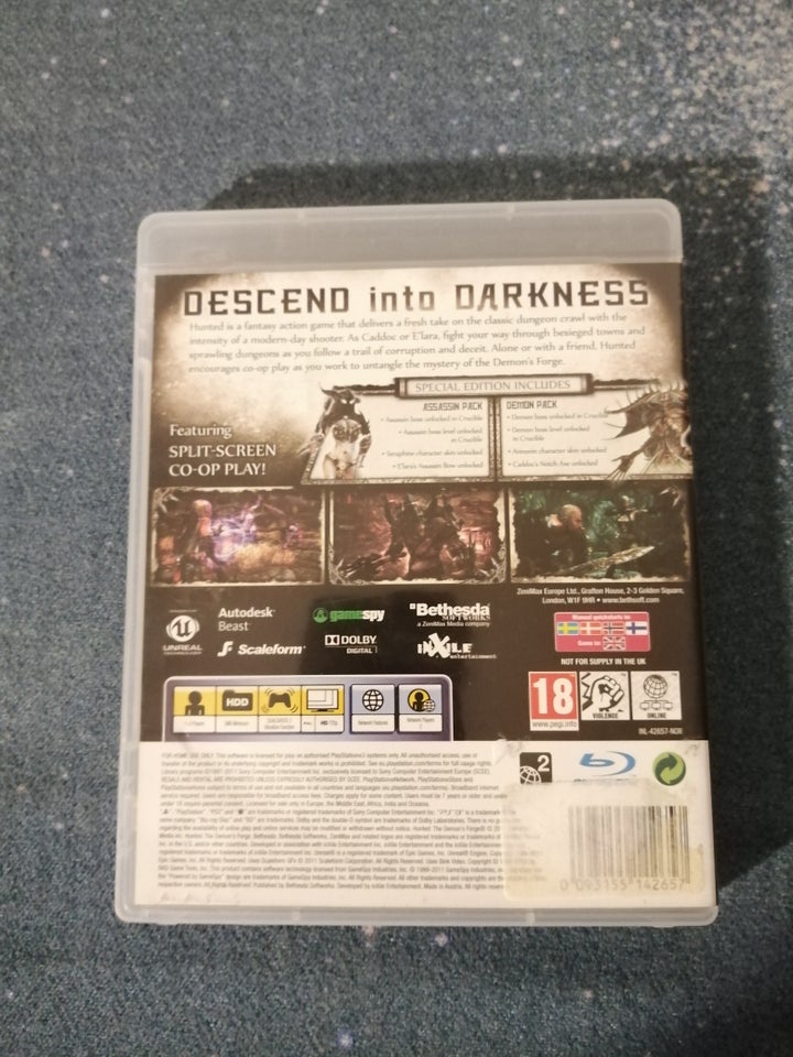 Hunted: The Demon's Forge PS3