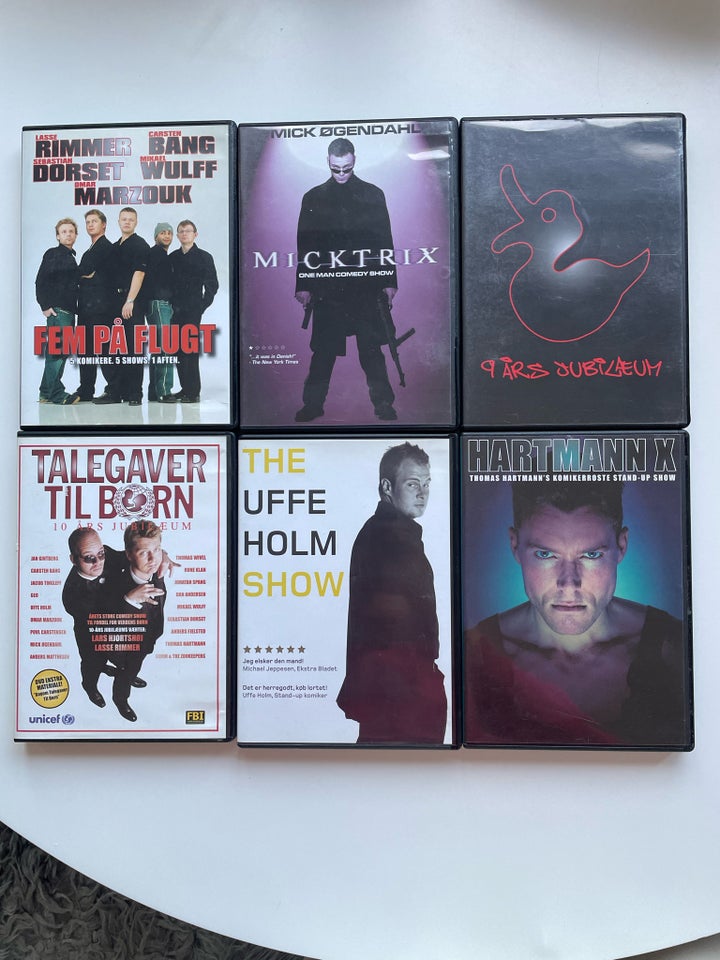 Dansk stand up nostalgi DVD