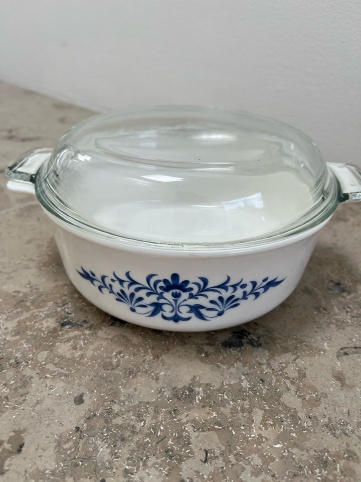 Porcelæn Ovnfast retro skål med