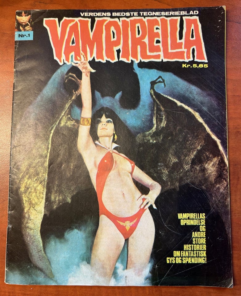 Vampirella, Tegneserie