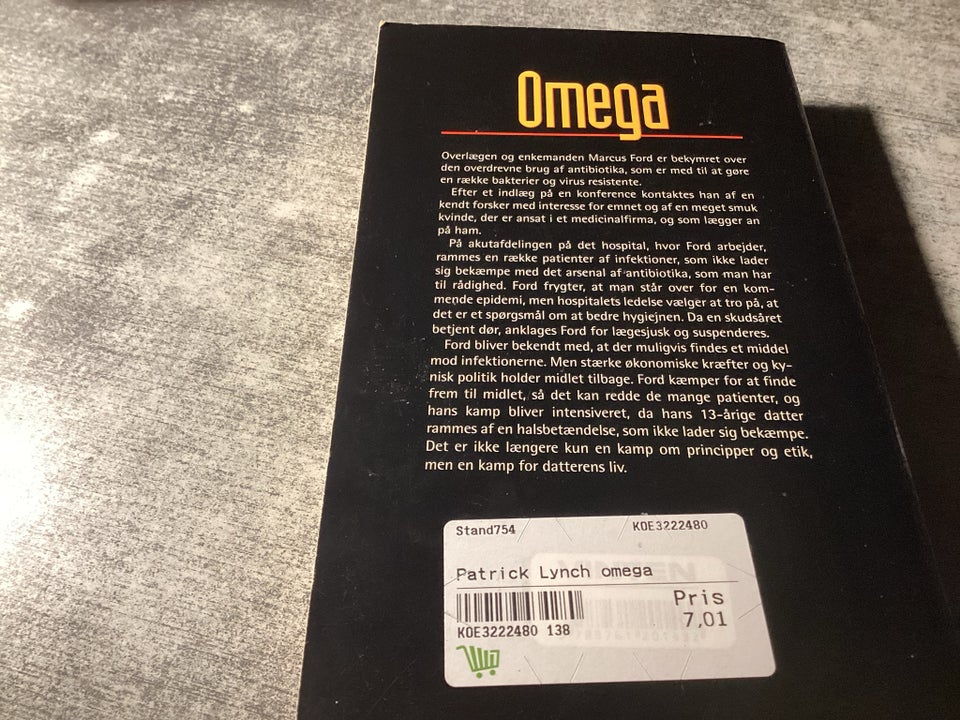 Omega, Patrick Lynch div3, genre: