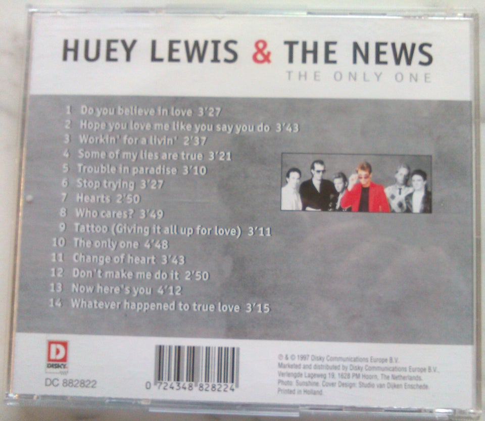 Huey Lewis  The News: The Only One