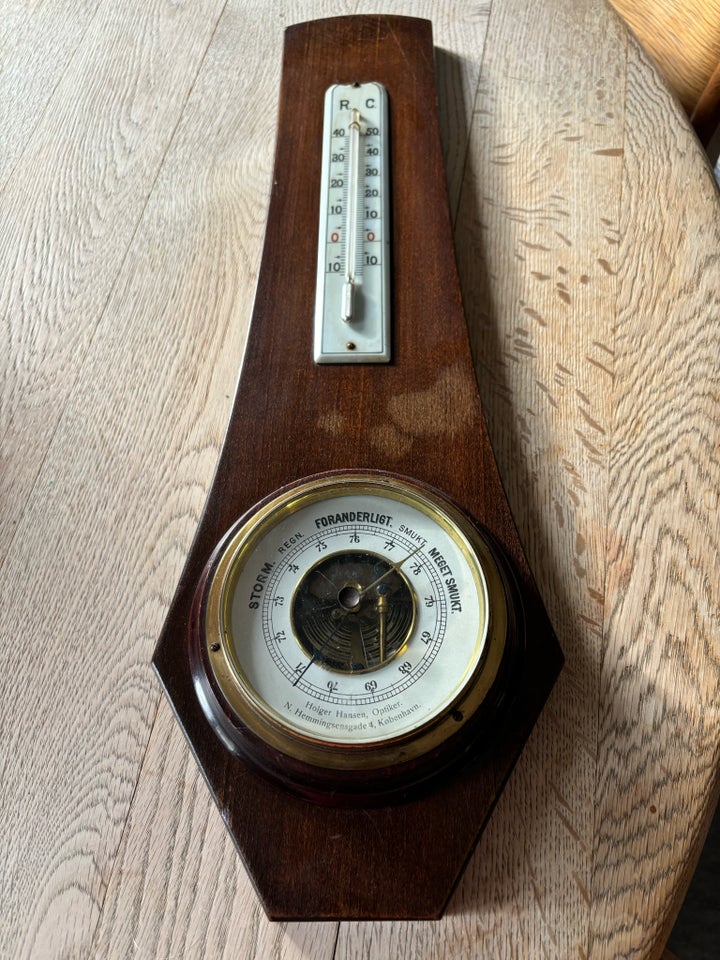 Andre samleobjekter, Barometer