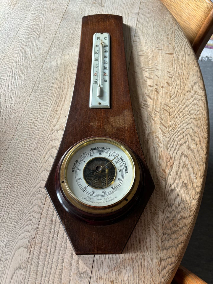 Andre samleobjekter, Barometer