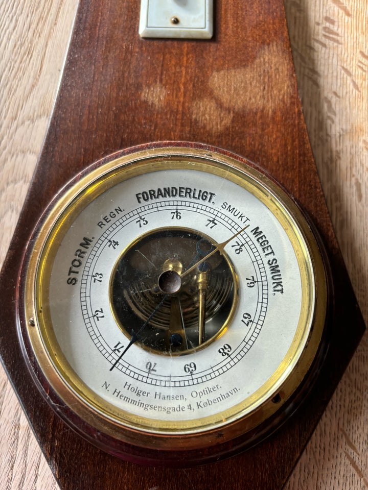 Andre samleobjekter, Barometer