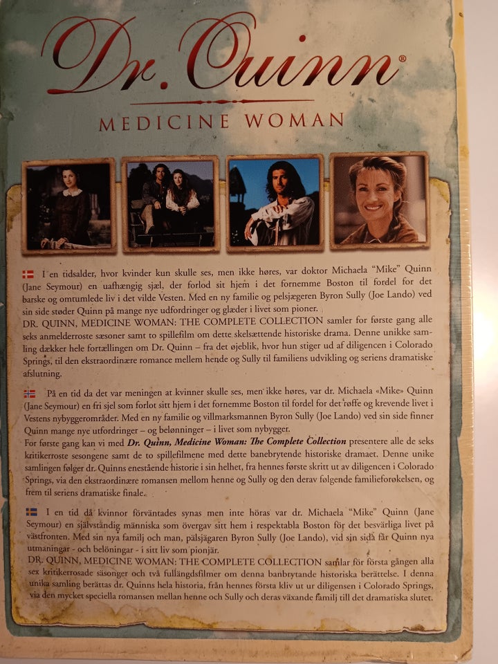 Dr Quinn medicine woman (ny), DVD,