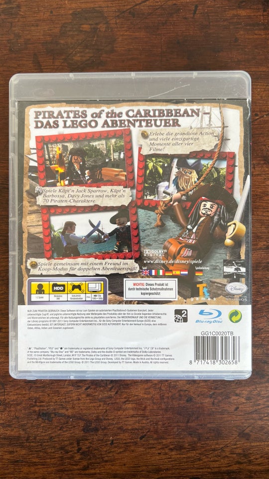 LEGO Pirates of the Caribbean, PS3,