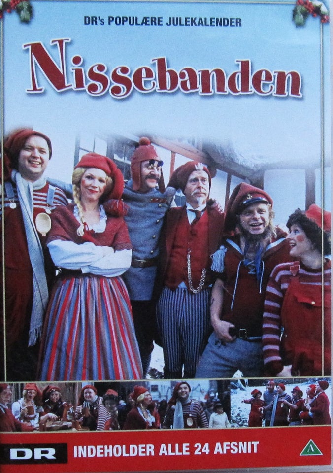 Julefilm på dvd - 9 stk., DVD,