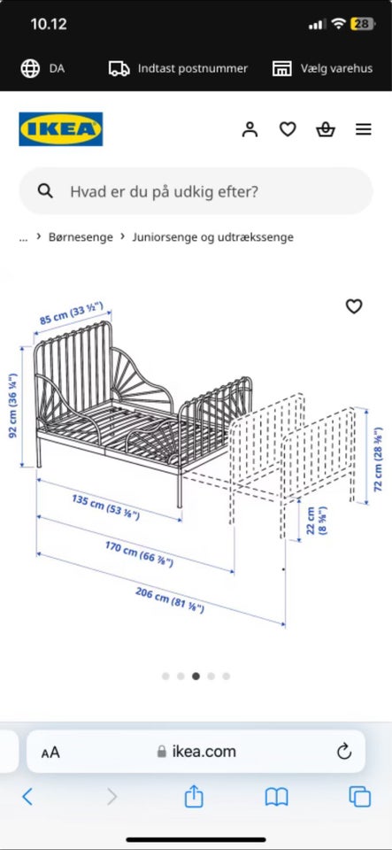 Enkeltseng, Børn ikea