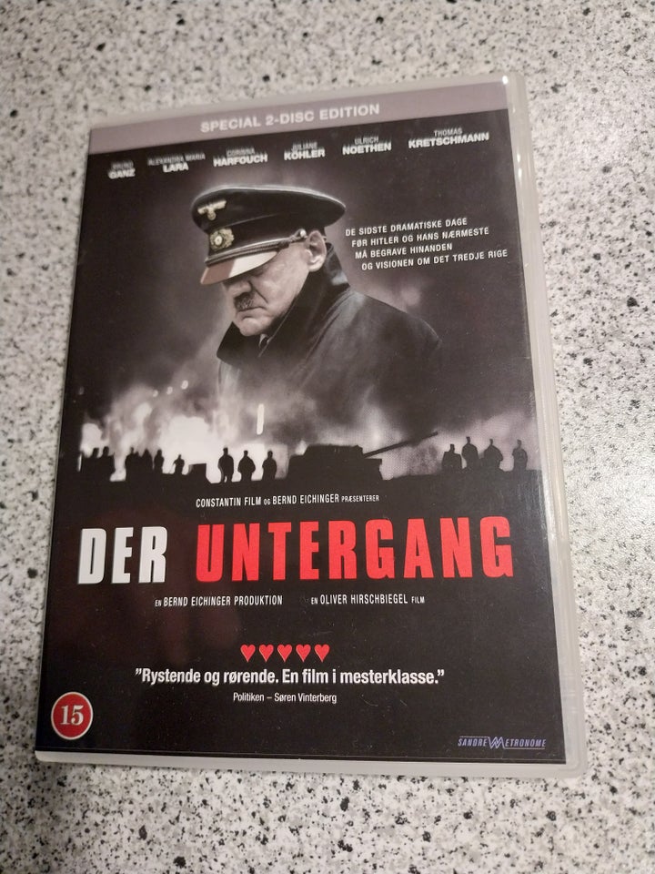 Der Untergang, DVD, drama