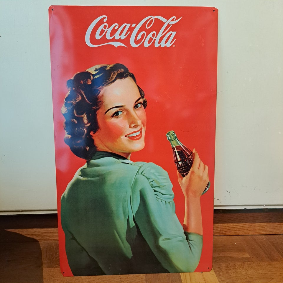 Coca Cola, Metalskilt