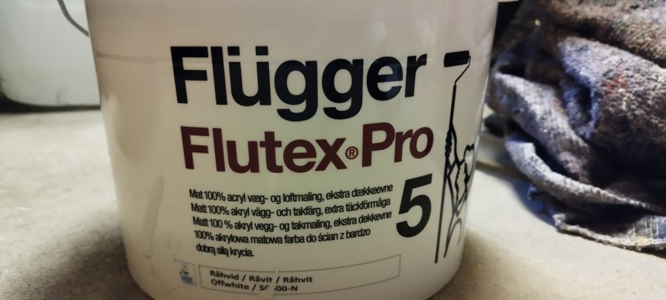 Acryl, Flügger flutex Pro, 8 liter