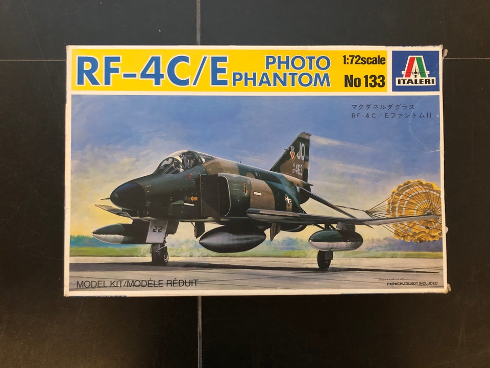 Byggesæt, Italeri RF-4C E, skala