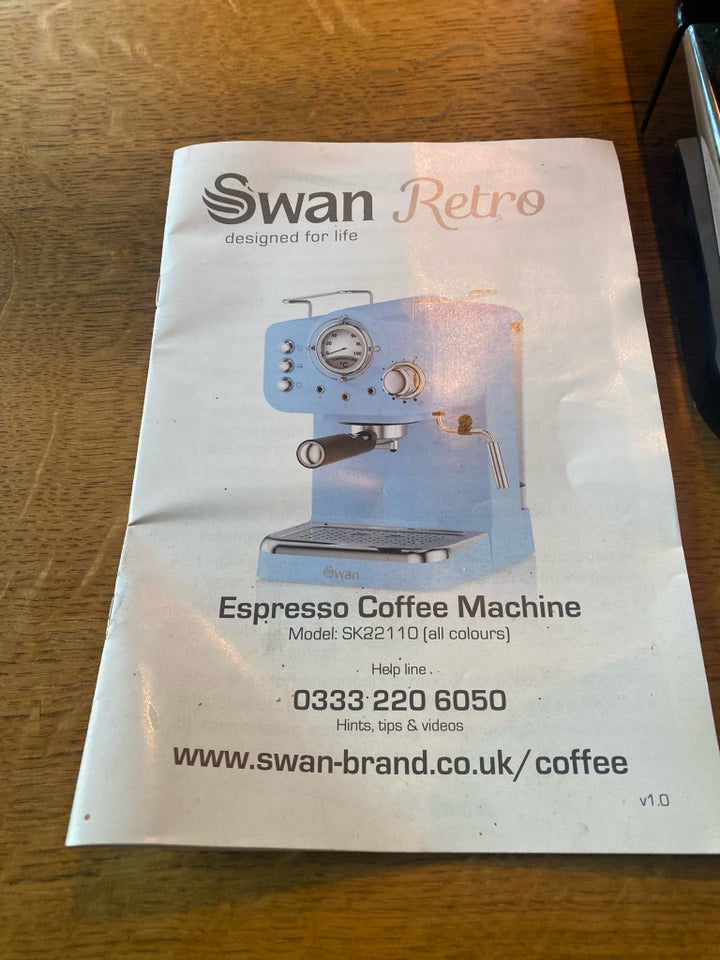 Espressomaskine Swan