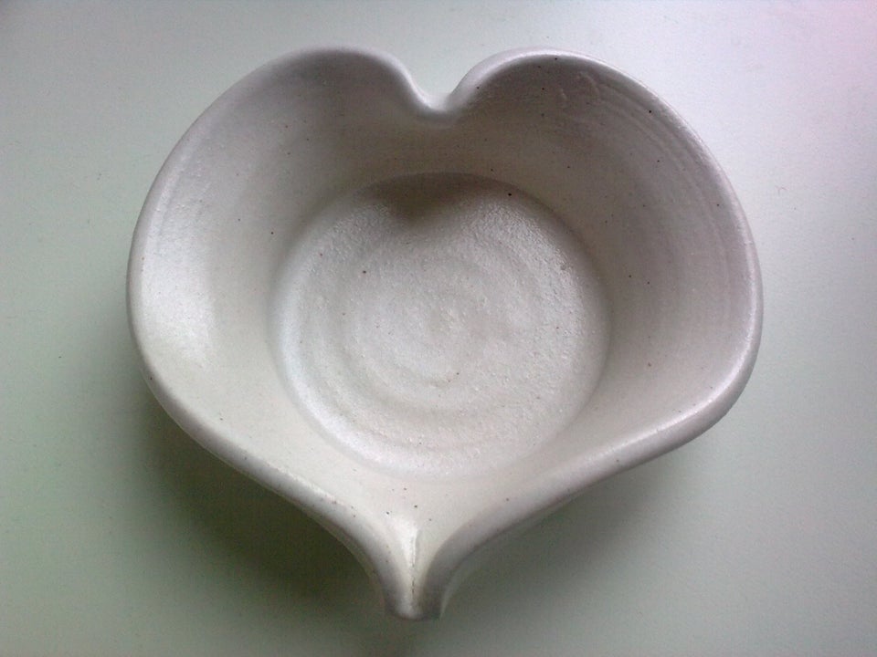Keramik Danske hjerters skål *