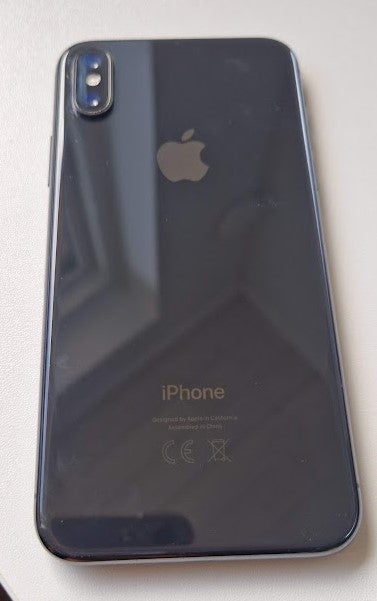 iPhone X, 64 GB, sort