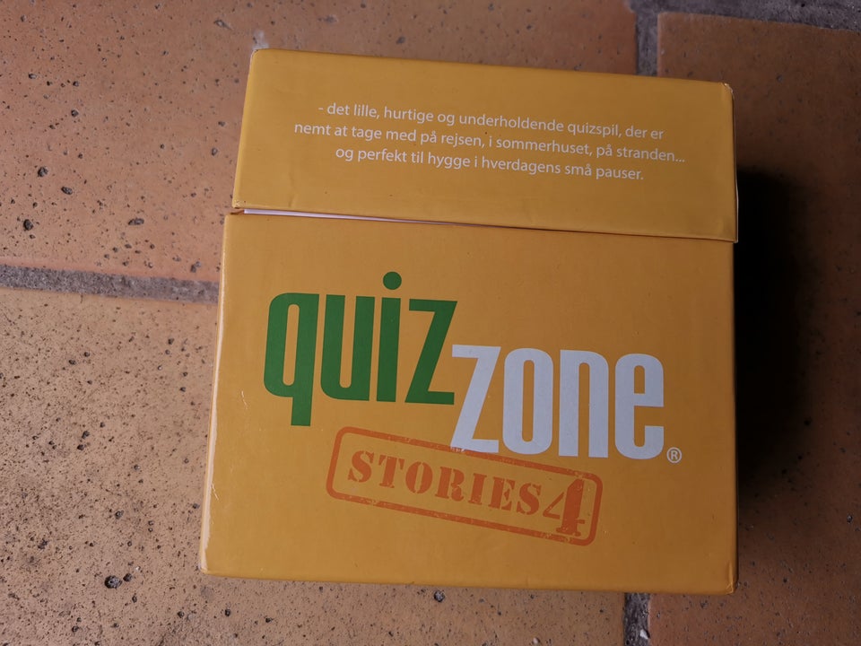 Quiz Zone Stories 1 og 4 Brætspil