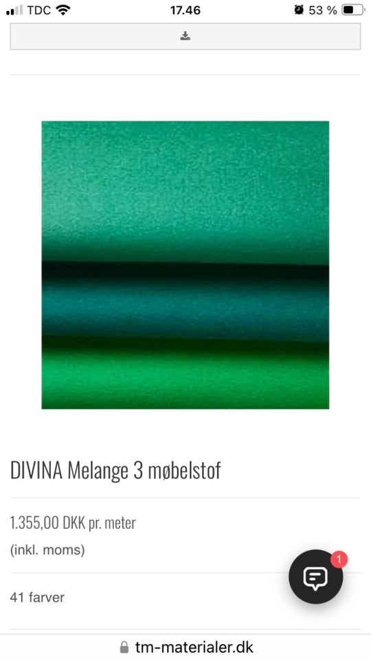 Stof, Kvadrat Devina