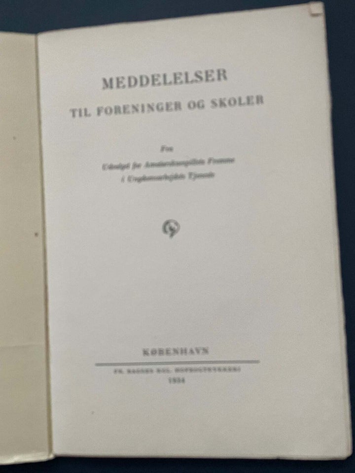 Meddelelser til foreninger og