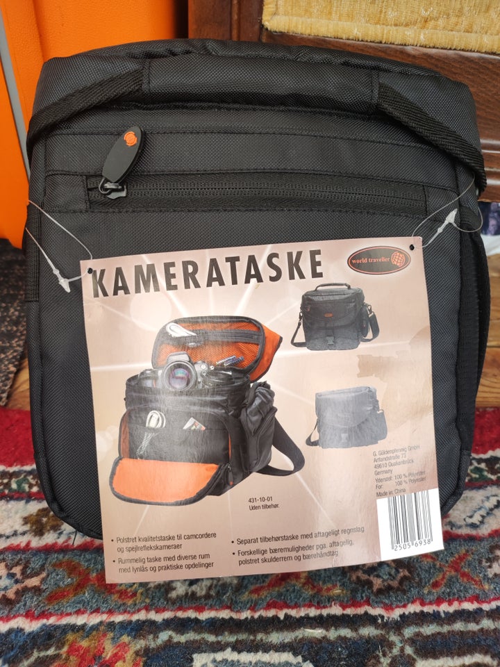 Kamerataske, World traveller,