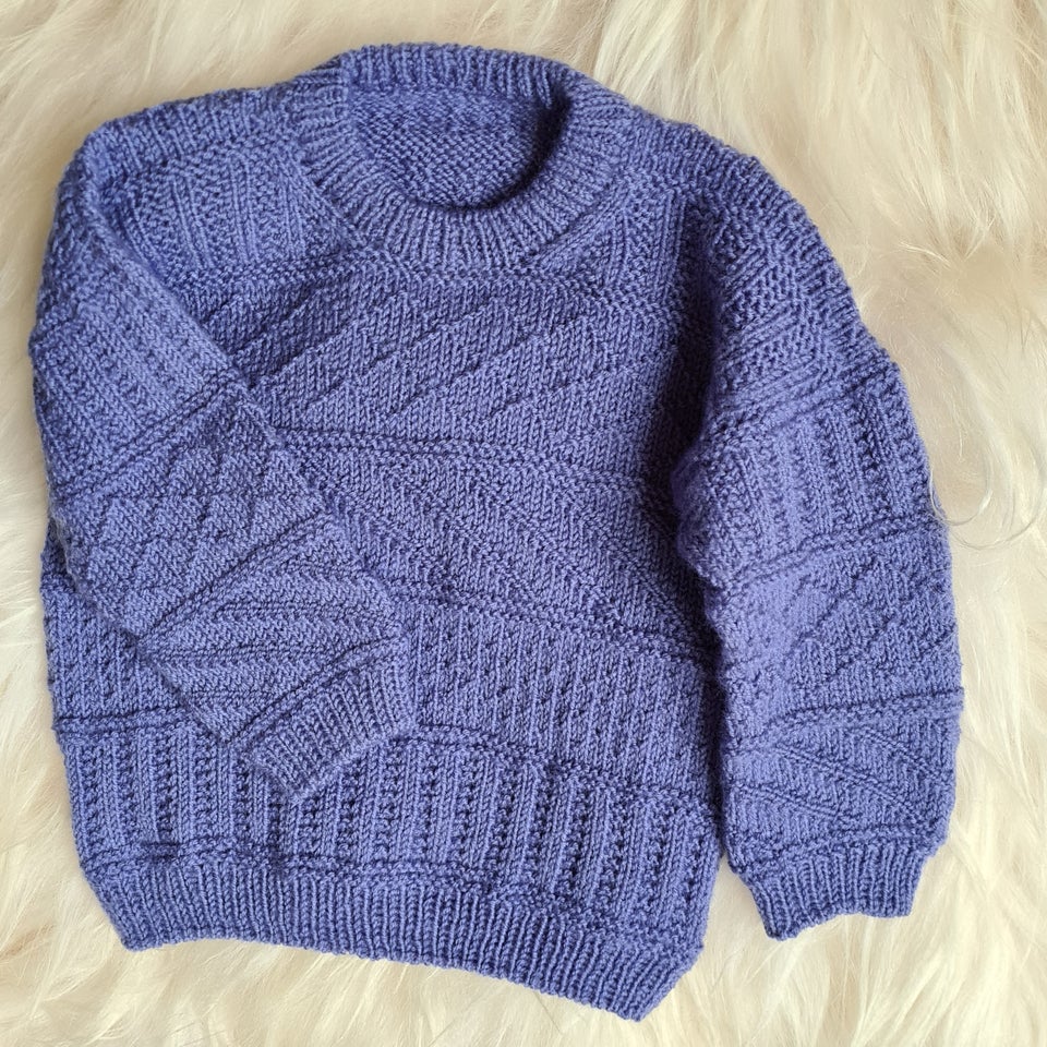 Sweater, Strik, Håndstrik