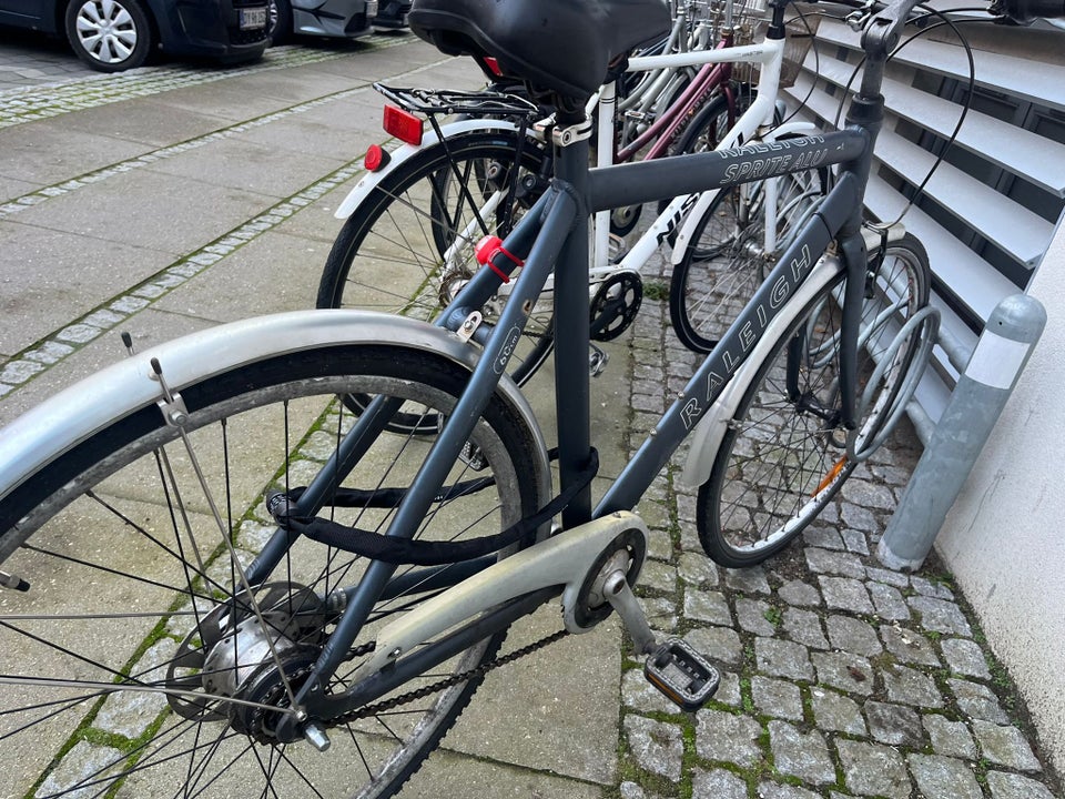 Herrecykel, Raleigh, 58 cm stel