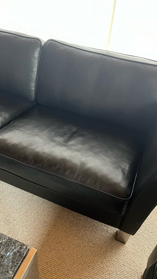 Sofa læder 3 pers