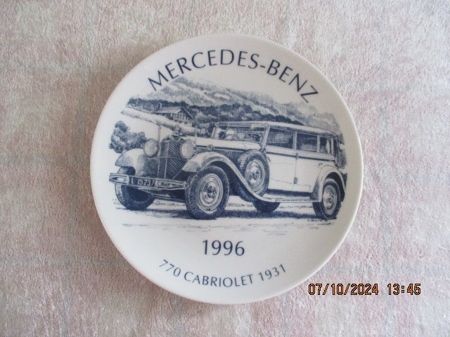 Biler, MERCEDES PLATTER