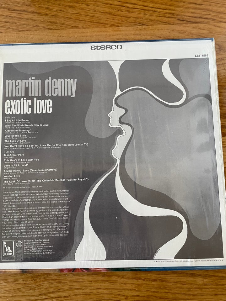 LP, Martin Denny, Exotic Love ( 1.