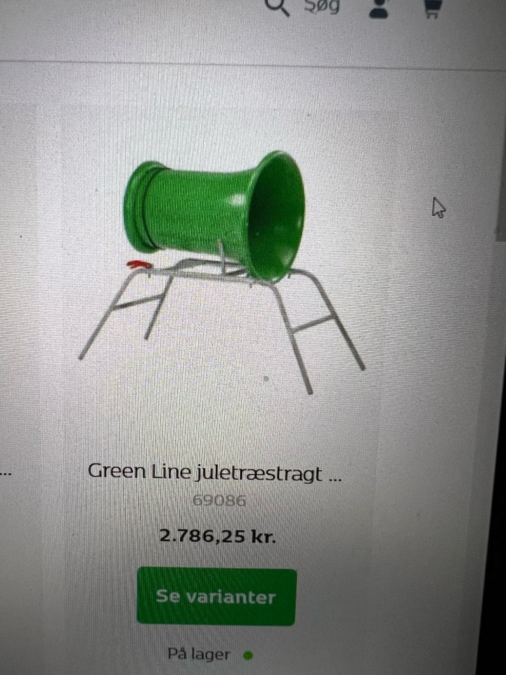 Nettragt juletræer