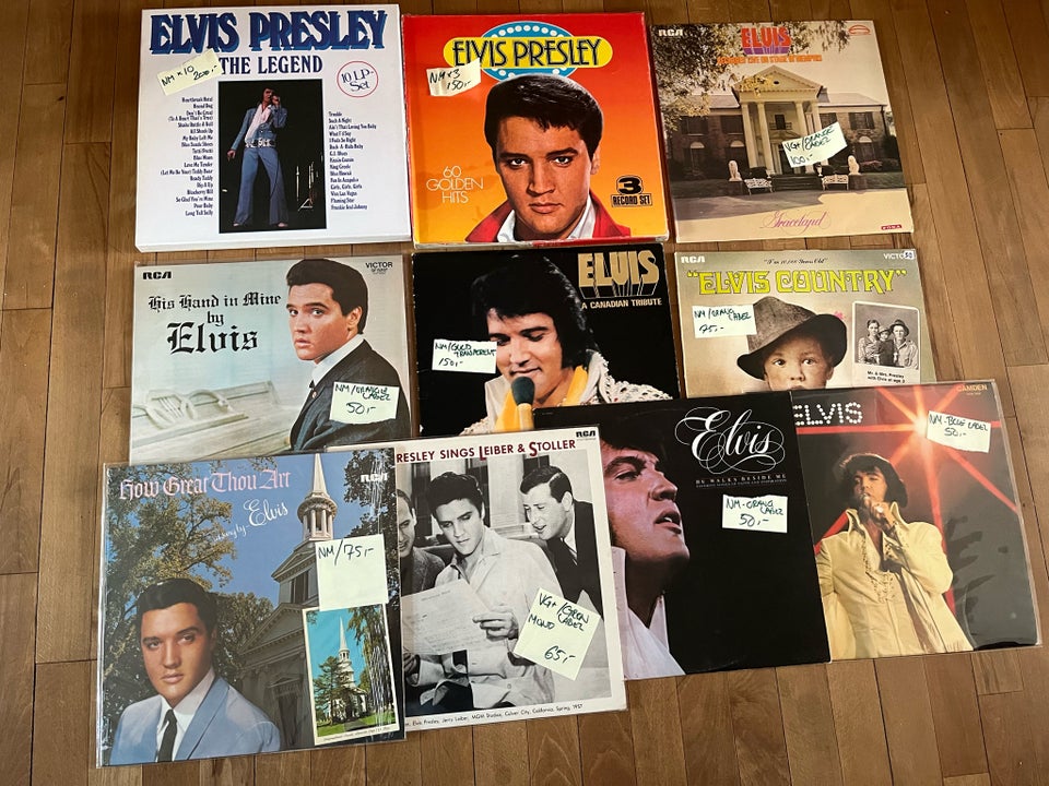 LP, Elvis Presley, Samling med