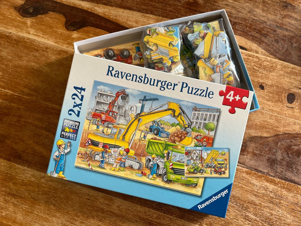 Ravensburger puzzle 2 x 24 brikker