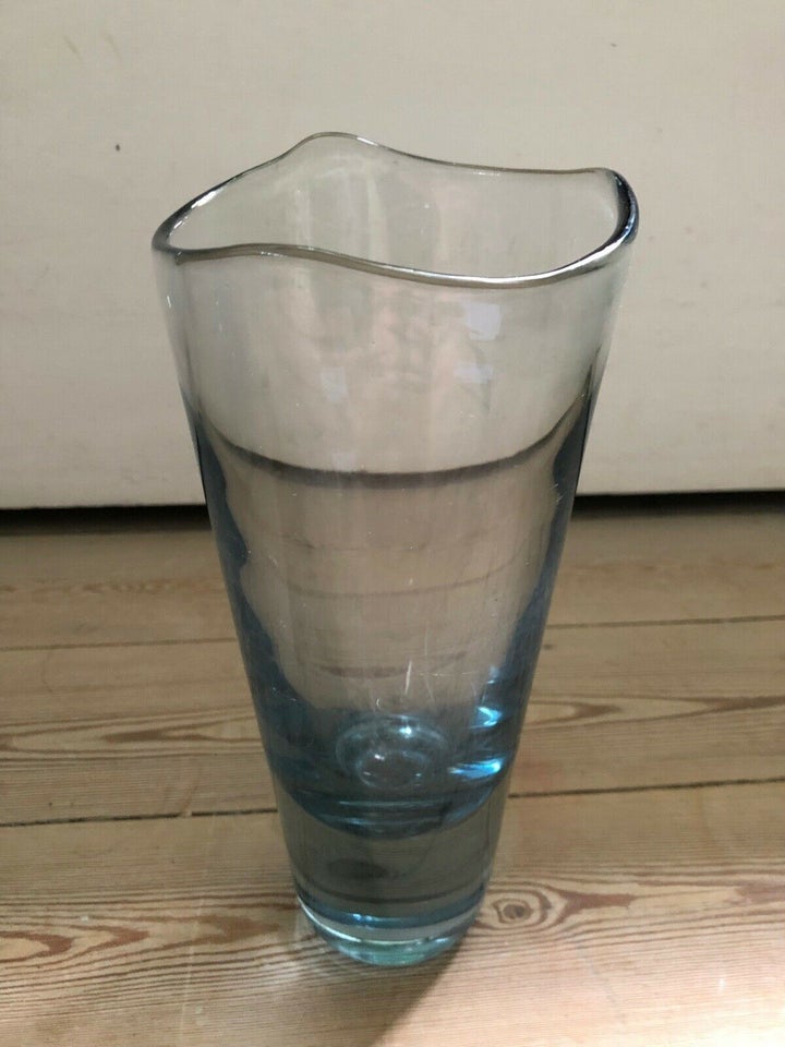 Glas Vase Holmegaard 11689