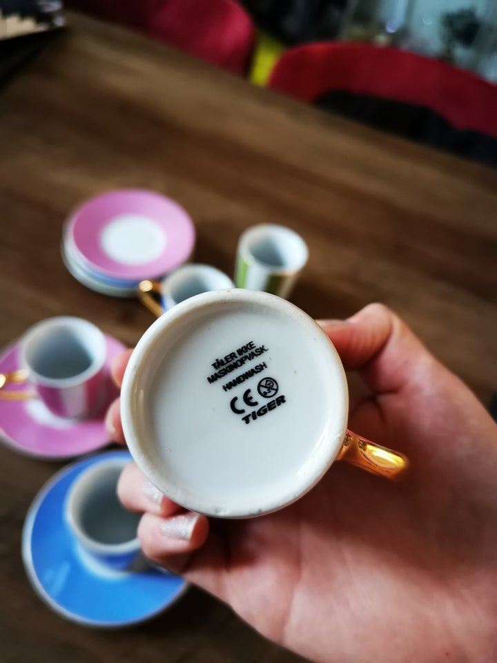 Porcelæn, Espresso kop, Tiger