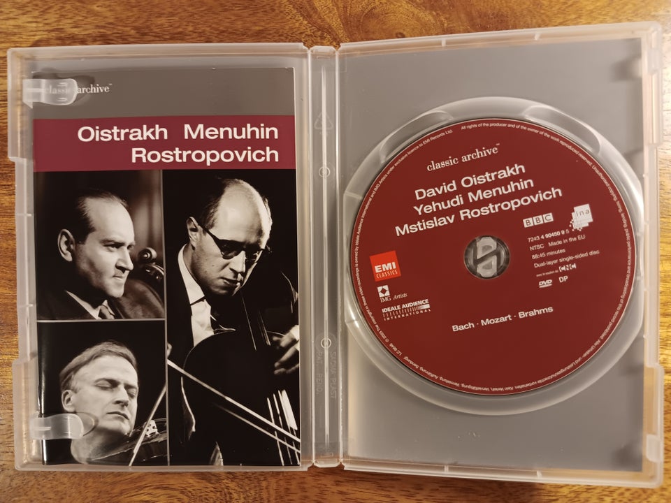 Oistrakh, Menuhin og