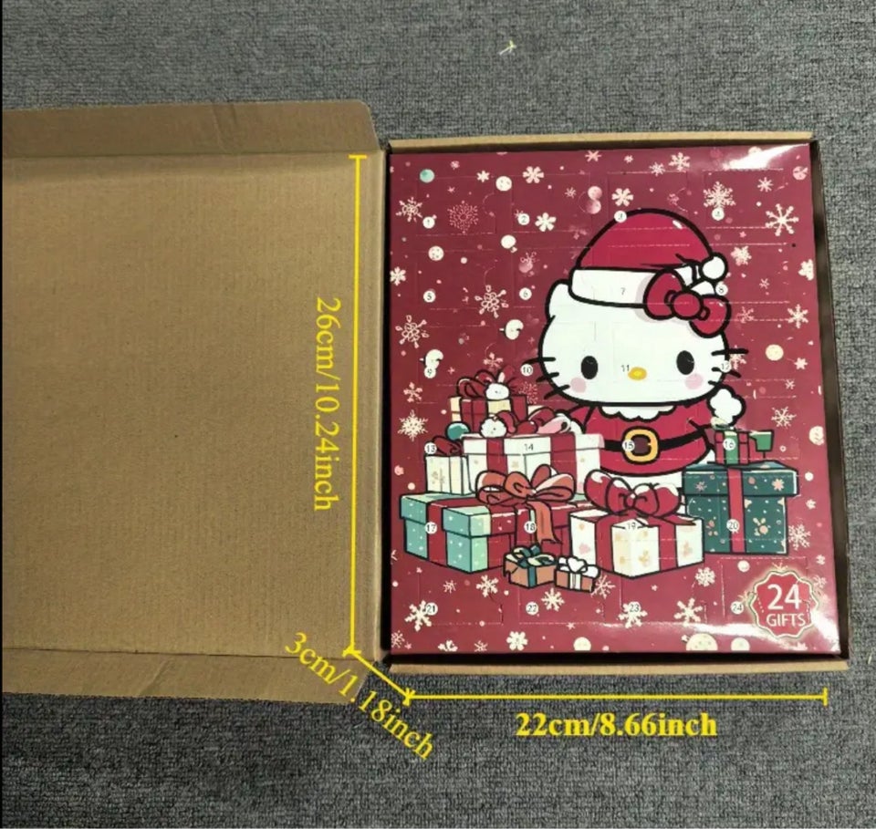 Figurer, Hello kitty julekalender