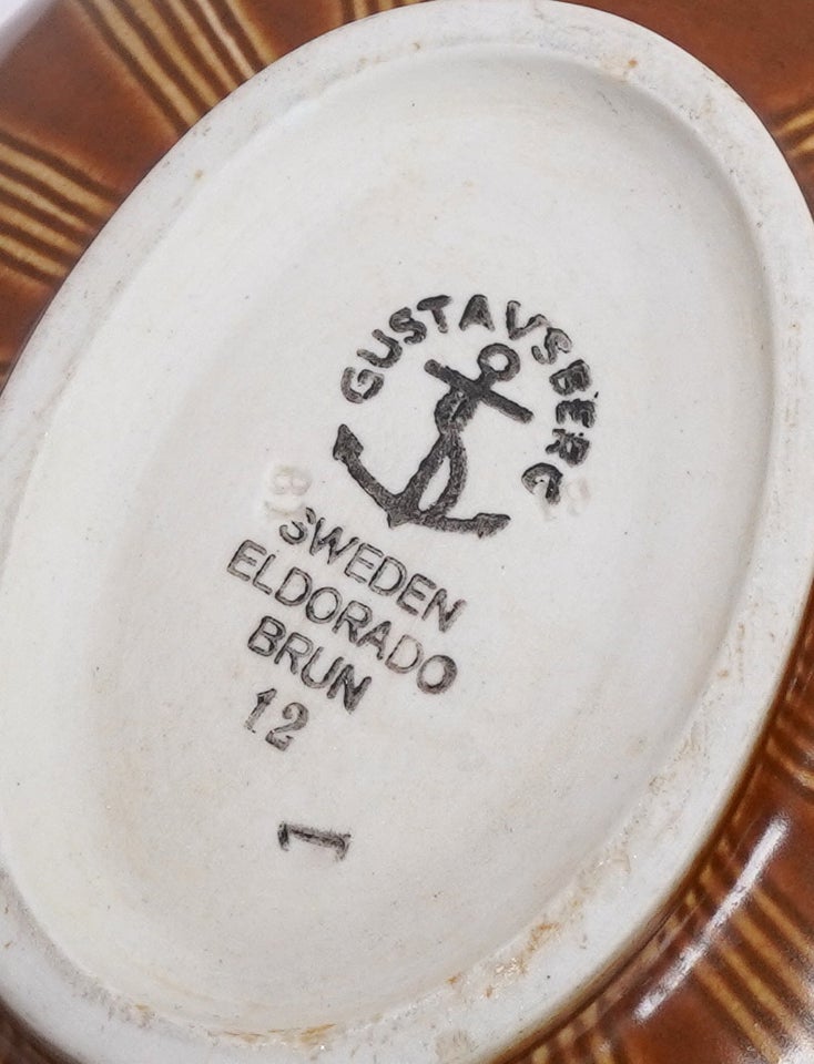 Vintage keramik skål nr 12+19 fra