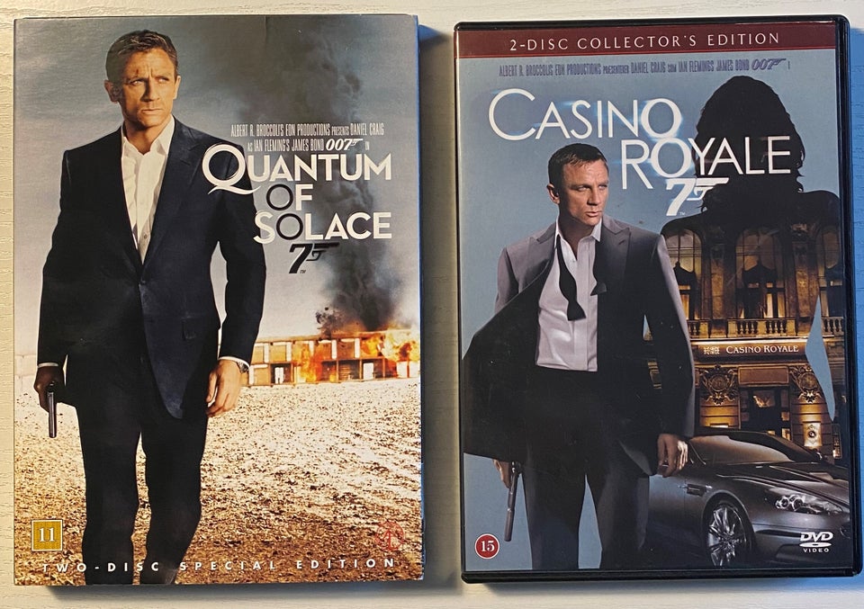 Casino Royale/Quantum DVD krimi