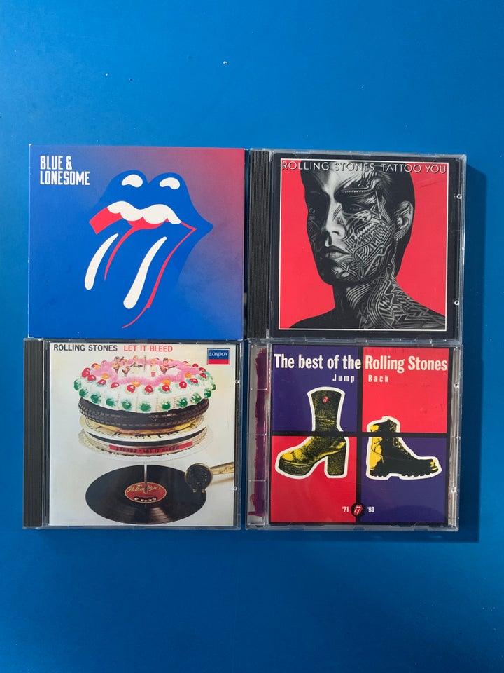 THE ROLLING STONES: 4 CD ALBUMS,