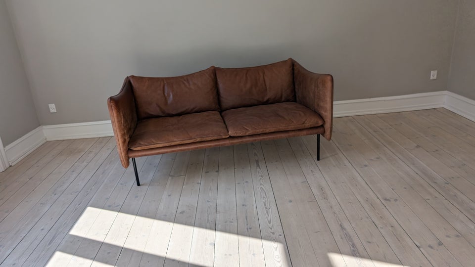 Sofa læder 2 pers