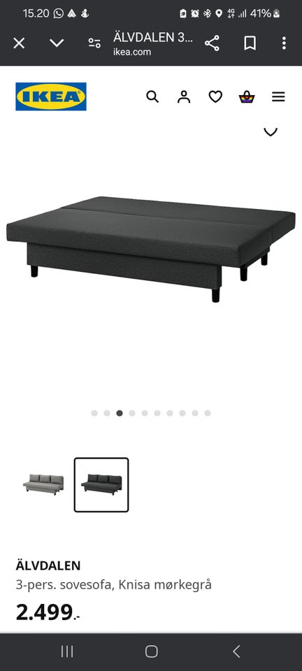 Sovesofa Ikea