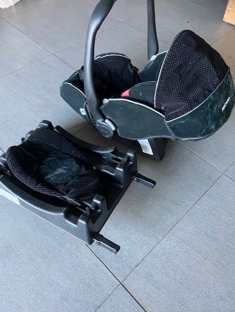 Babysæde, op til 9 kg , Recaro