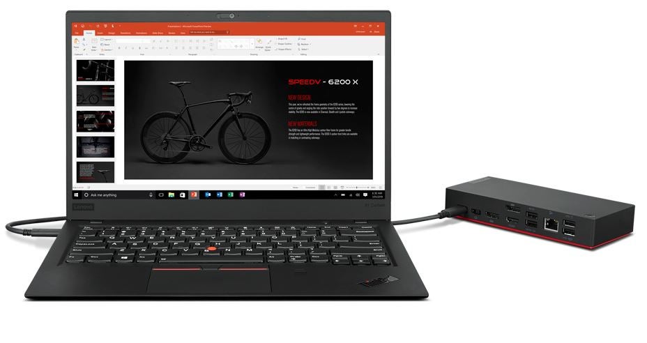 Lenovo Thinkpad USB-C dock,