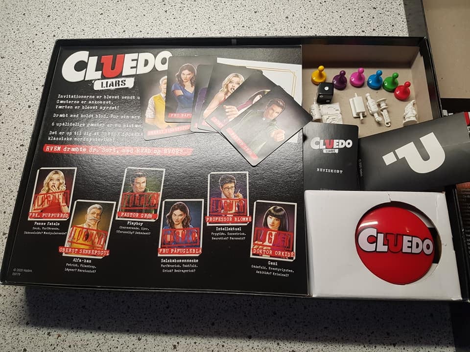 Cluedo spil , Cluedo spil , brætspil