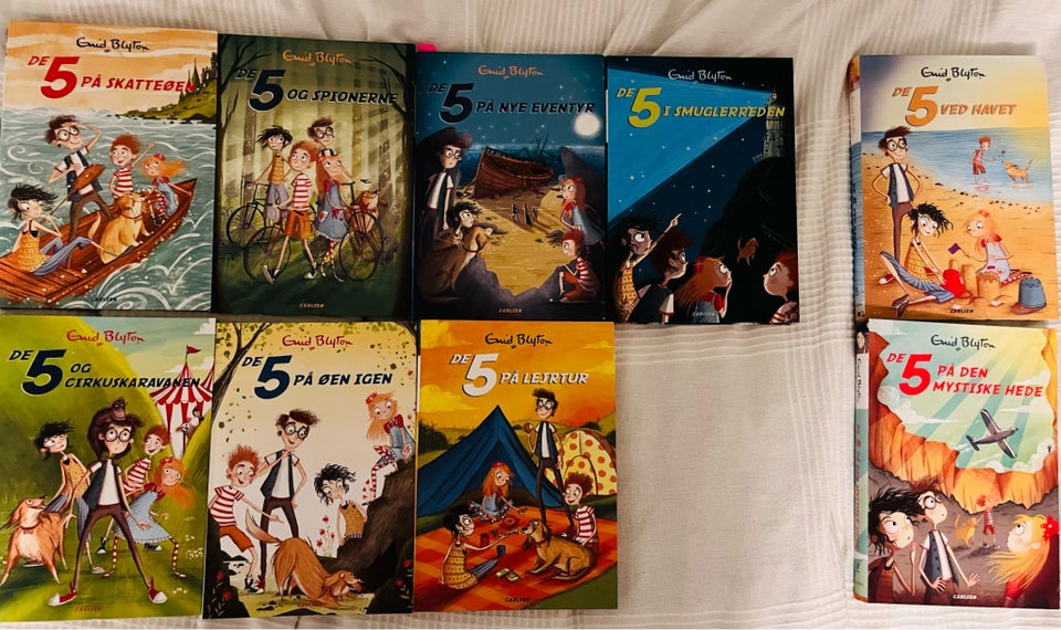 De Fem, Enid Blyton