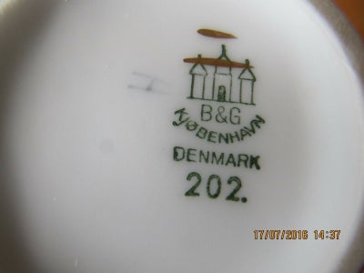 Porcelæn Vase Mågestellet