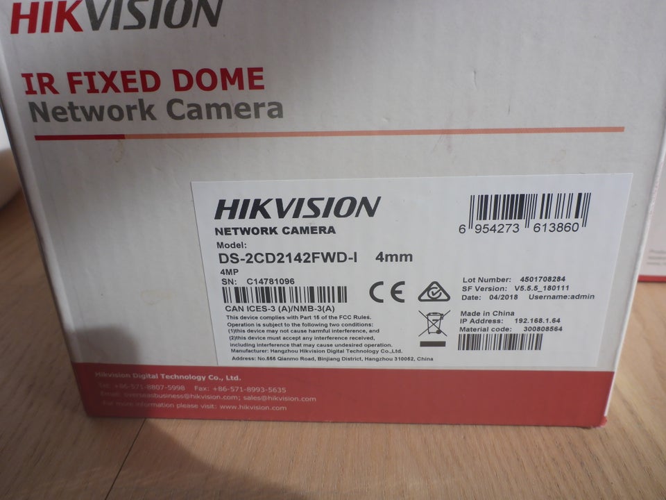 Kamera Hikvision