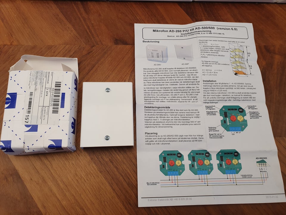 Mikrofon AD-260 P/U Extronic