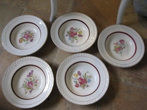 Porcelæn Tallerkner