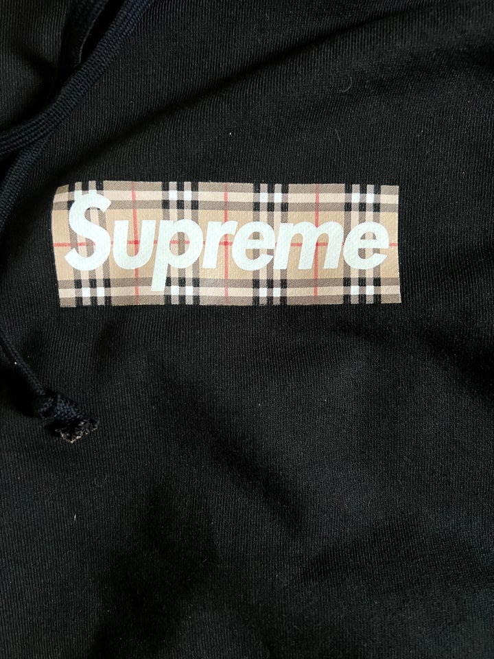 Hættetrøje, Supreme X Burberry,